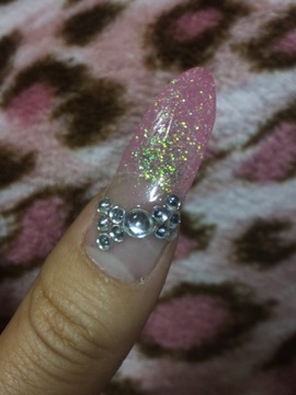 ラメグラデ☆リボン