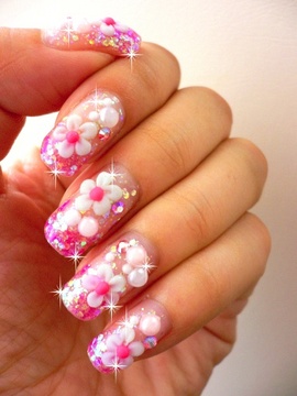 姫系ピンクホロ＆パール