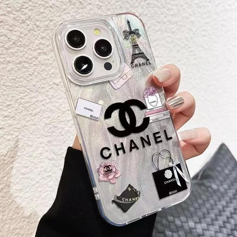 キラキラ ファッション Chanel iPhone 16/16プ