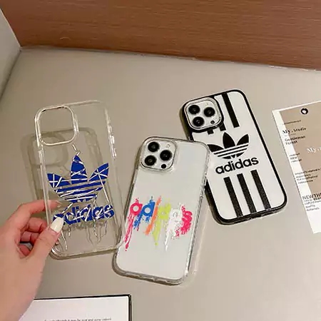 アディダス トレフォイル クリア iPhone 17/16/15