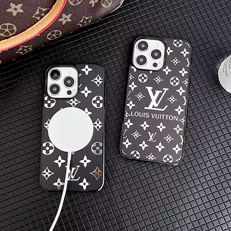 ルイヴィトン ブラックベース ホワイトモノグラム MagSafe