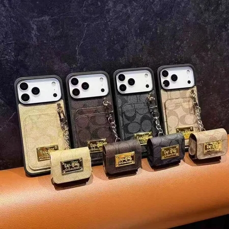 iPhone+Airpodsケース 2点セット コーチ