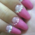 pinkの逆フレンチ