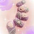 エレガント薔薇ネイル♪