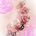 チェック薔薇フレンチ