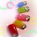 カラフル丸カンネイル
