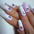 シンプル春nail