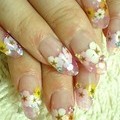 押し花ネイル