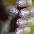 押し花ネイル