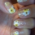 押し花ネイル