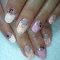 マーブルフレンチNail