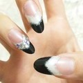 大人Ｖ字ダブルフレンチNail