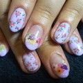 flowers nail