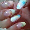 フラワーパステルnail