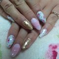 小花柄NAIL