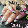 BLACK PINK WHITE プッチ柄