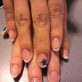 押し花フレンチnail