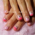 ピンクnail