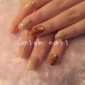 ベージュnail