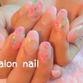 花柄nail