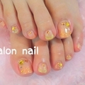 オレンジnail