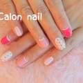 ピンクnail