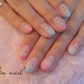 夏ｸﾞﾗﾃﾞnail