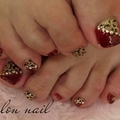 豹柄nail