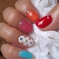 カラフルネイル☆右☆