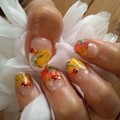 お花のジェルアート☆