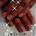 。＊Ｃhiｐs ＊。ネイル