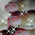 。＊Ｃhiｐs ＊。ネイル