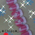 。＊Ｃhiｐs ＊。ネイル