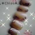 。＊Ｃhiｐs ＊。ネイル
