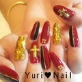 Black×Red. ｼﾞｪﾙ★Nail