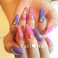 Pink×Purpleﾛｺｺ★Nail.ｼﾞｪﾙ