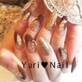 綺麗めBrown×Gold★Nail.ｼﾞｪﾙ