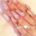 結晶PinkWhite冬★Nail.ｽｶﾙﾌﾟ