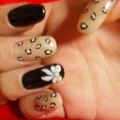 ヒョウ柄×リボンNail