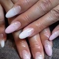 ピンク×ホワイトグラスカ