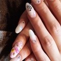 押し花+白グラスカ