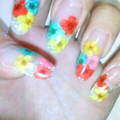 春nail＊押し花＊