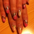 ヒョウ柄nail