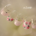 小薔薇ネイル