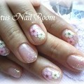 押し花ネイル