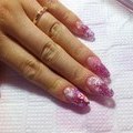 スカルプ・ラメグラデ　アクリルアート