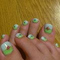 ジェル・foot ・バイカラー
