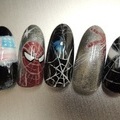 スパイダーマンネイル