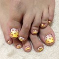 ホワイトイエローネイル