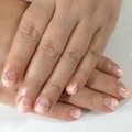 オレンジシャーベットネイル